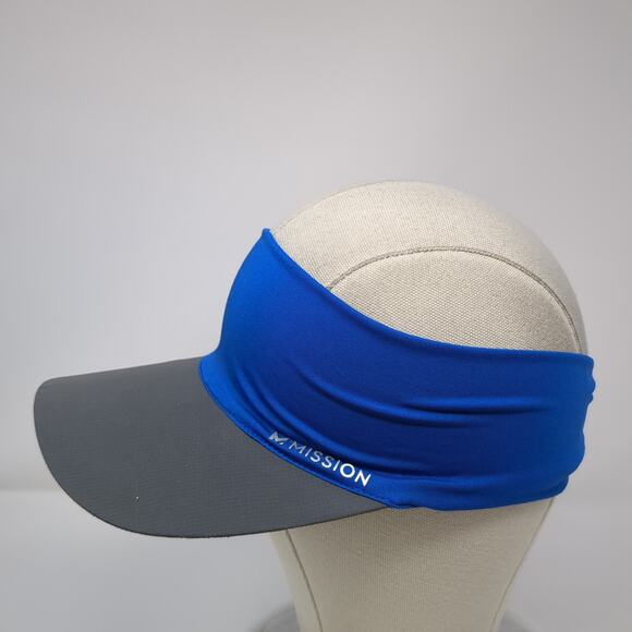 Mission Golf Fitted Sun Visor Cap Multicolor One Size Cooling Stretchy Poly - Picture 3 of 9